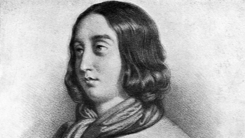 George Sand (Ausschnitt einer Zeichnung)