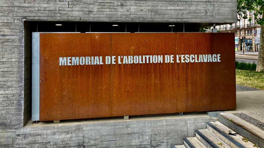 Denkmal zur Abschaffung ders Sklavenhandels in Nantes