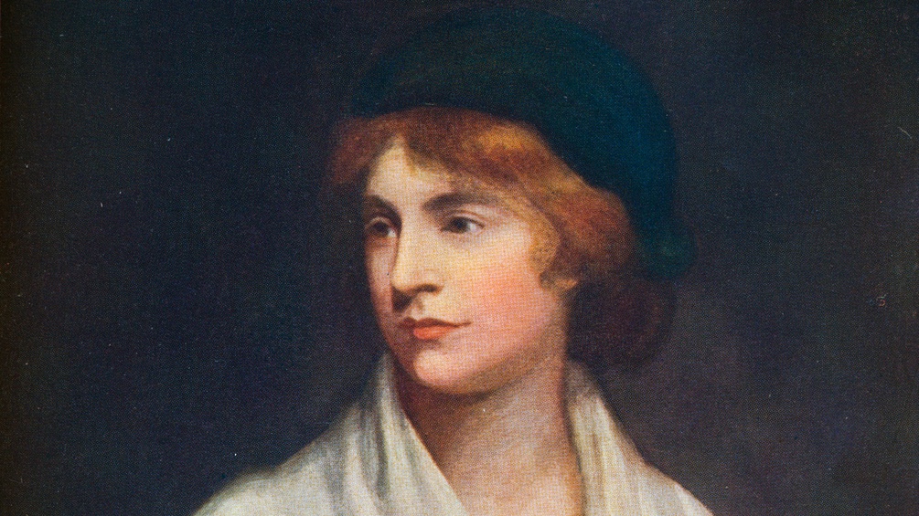 Porträt von Mary Wollstonecraft (Ausschnitt)
