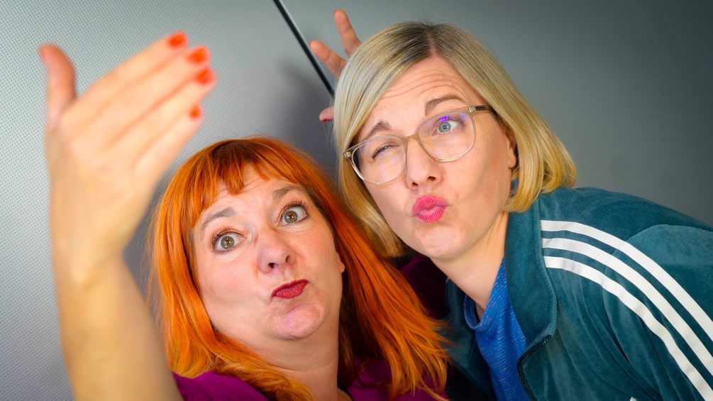 Ulla Ebner und Irmi Wutscher