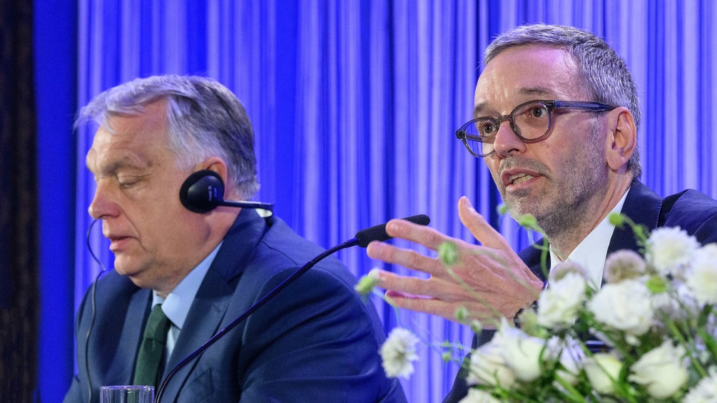 Viktor Orban und Herbert Kickl, 2024