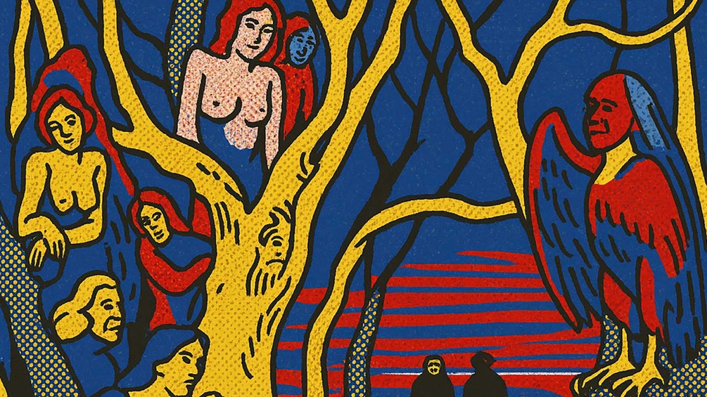 KI-generierte Illustration: "Die göttliche Komödie"