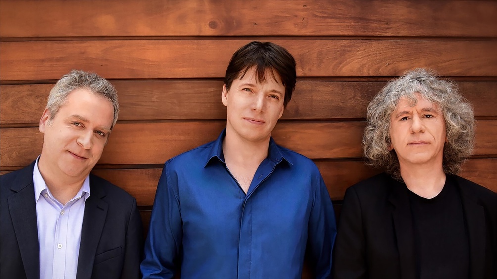  "Mendelssohn Piano Trios": Geiger Joshua Bell, der Cellist Steven Isserlis und der Pianist Jeremy Denk