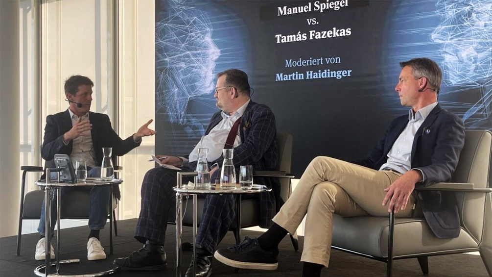 Manuel Spiegel vs. Tamás Fazekas mit Martin Haidinger