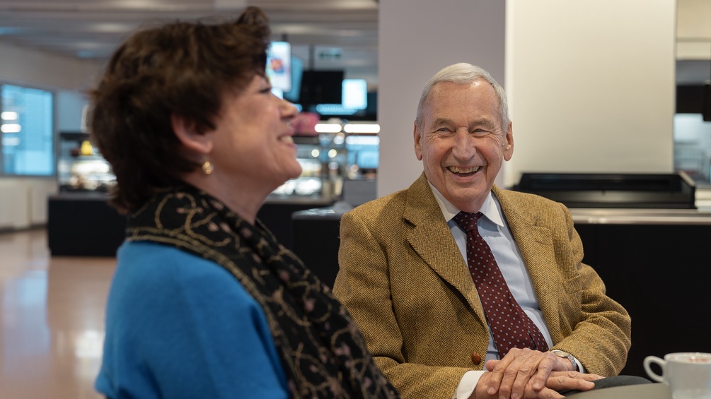 Johannes Huber und Renata Schmidtkunz