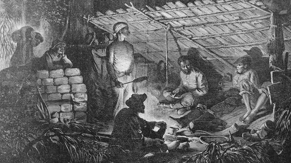 AP Alte Illustration zeigt versklavte Menschen in Louisiana