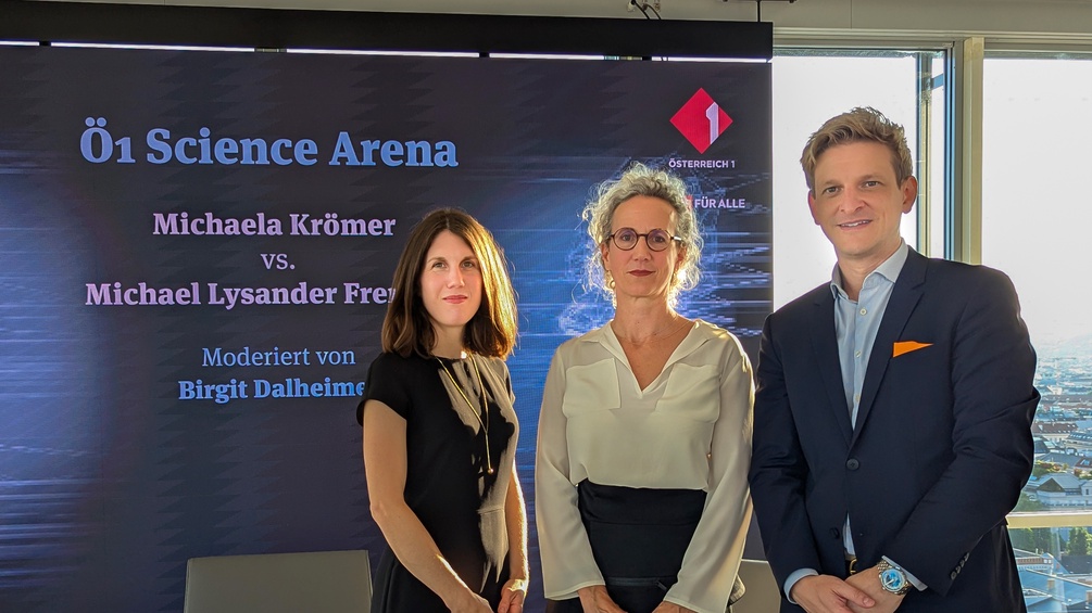 Michaela Krömer und Michael Lysander Fremuth