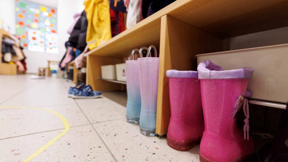 Kindergartengarderobe