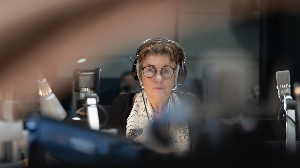 Helga Rabl-Stadler im Ö1 Studio