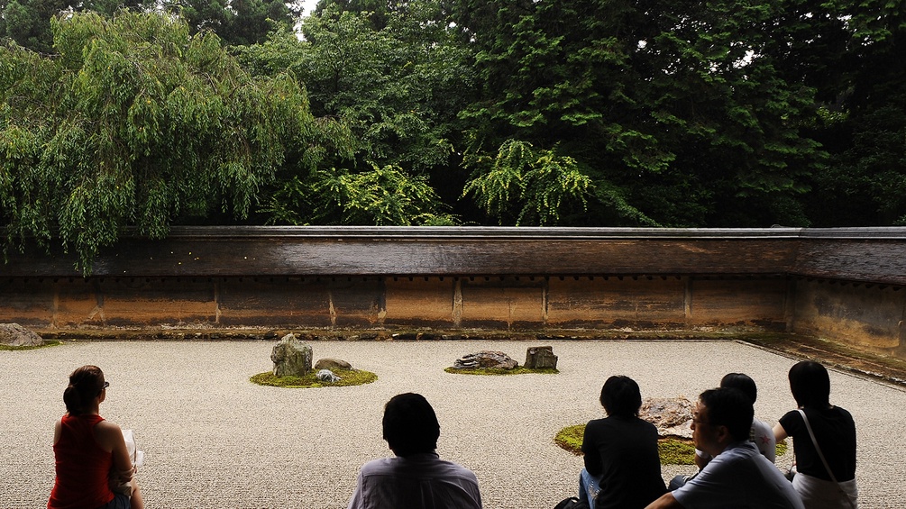Zen-Garten in Japan
