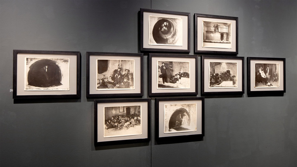 "Sozialreportage als Medienspektakel", Ausstellungsansicht 