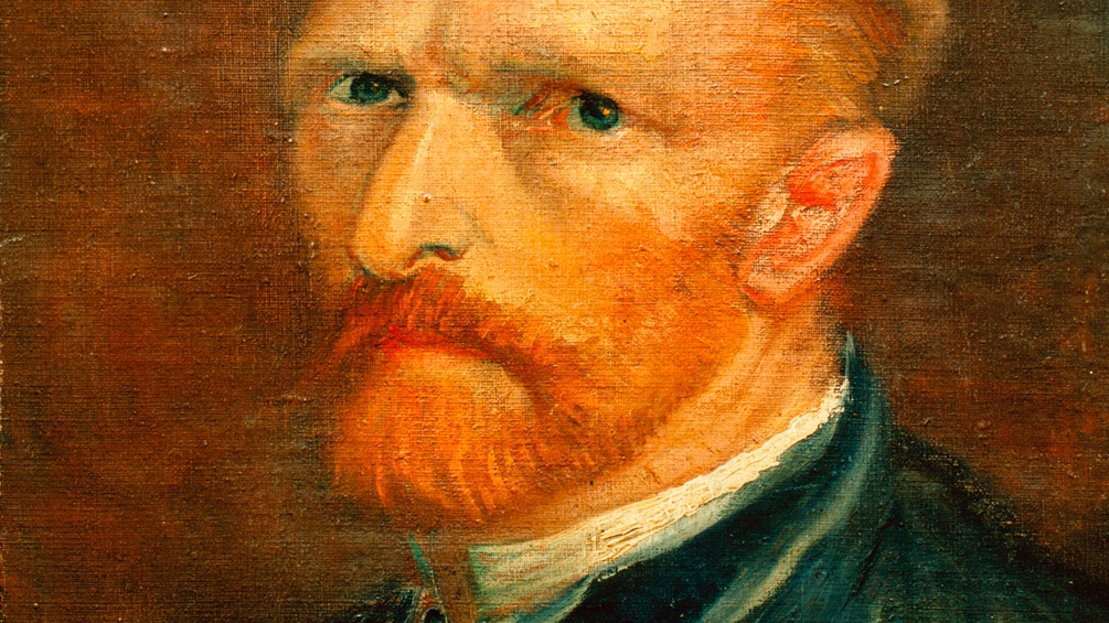 Van Gogh, Selbstbildnis, um 1884/85
