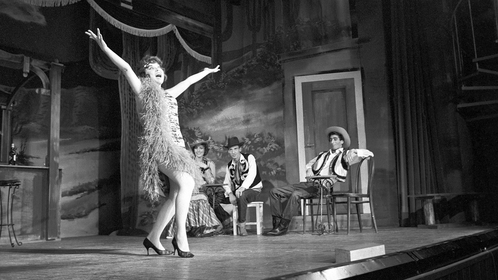 Rita Paul in "Girl Crazy", 1963