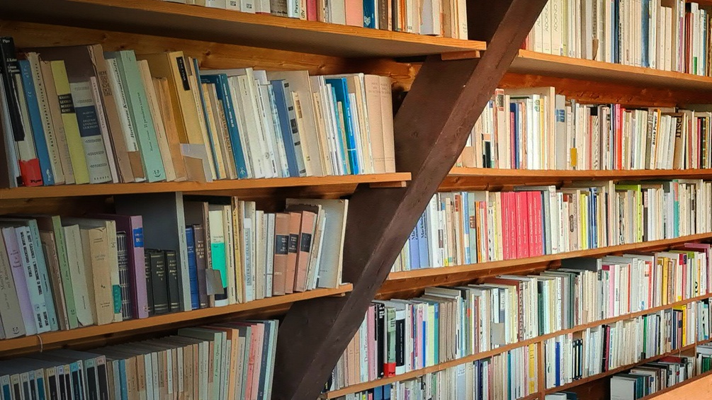 Bücher im Haus von Ingeborg Bachmann