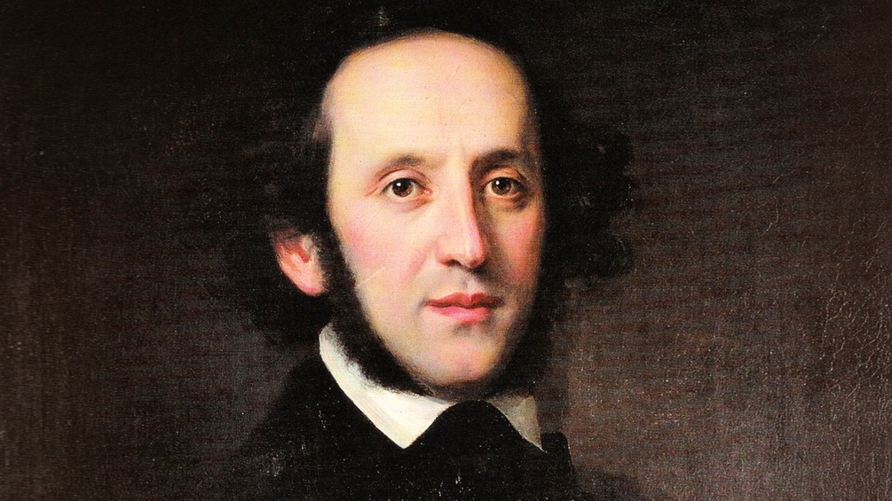 Ein Gemälde von Felix Mendelssohn Bartholdy