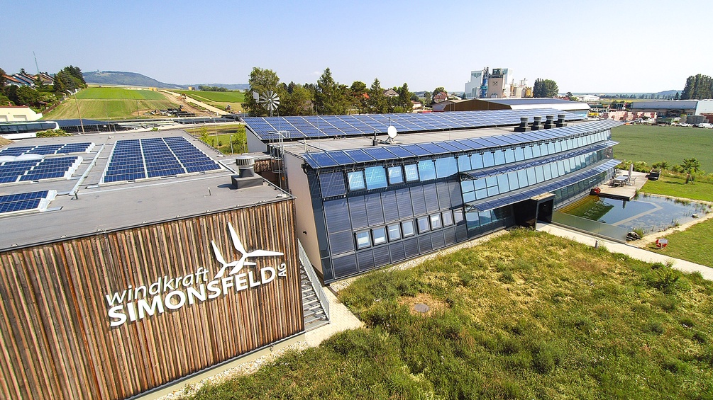 Betriebsgebäude Windkraft Simonsfeld AG, Ernstbrunn / Niederösterreich