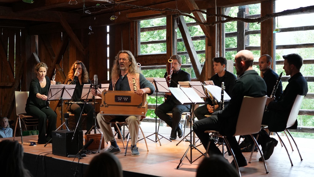 The Mozart Sound Healing mit Igor Ezendam und Bläseroktett