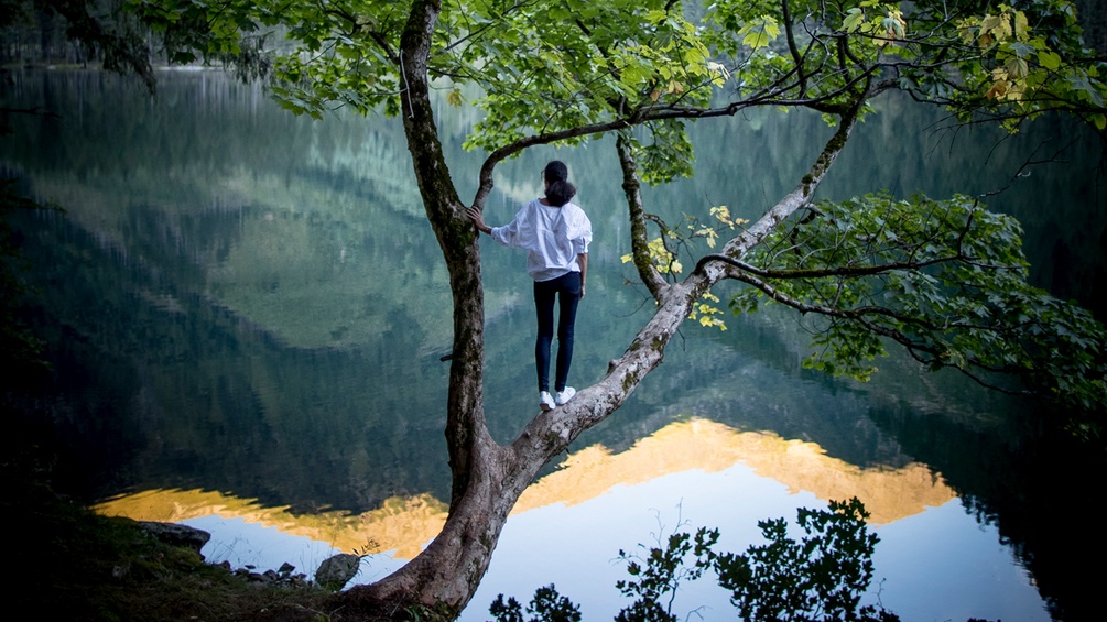 STEIERMARK TOURISMUS/TOM LAMM Am Schwarzensee im Naturpark Sölktäler
