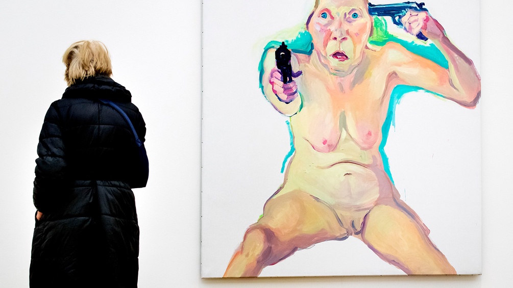 "Du oder Ich" von Maria Lassnig