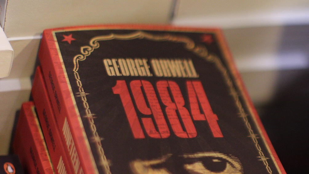 Das Cover des George Orewell-Buches 1984