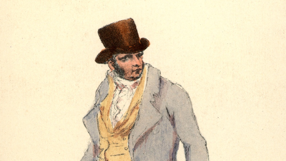 Antoni Henryk Radziwill, Ausschnitt einer Zeichnung von Wilhelm Hensel