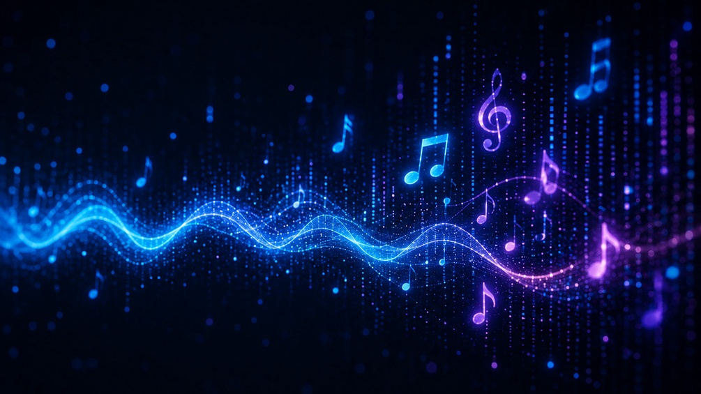 KI-generiertes Bild zum Thema Musik