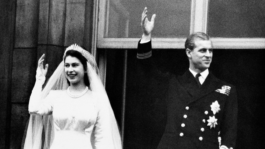 1947: Prinzessin Elizabeth und Prinz Philip