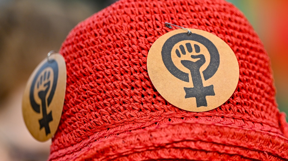 Symbol zum Internationalen feministischen Kampftag