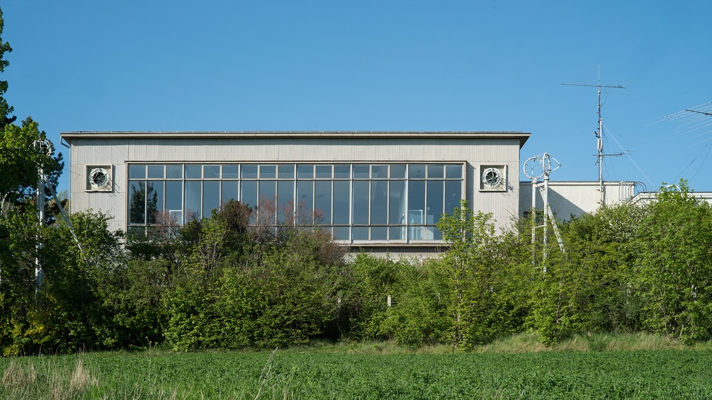 Sendergebäude am Wiener Bisamberg