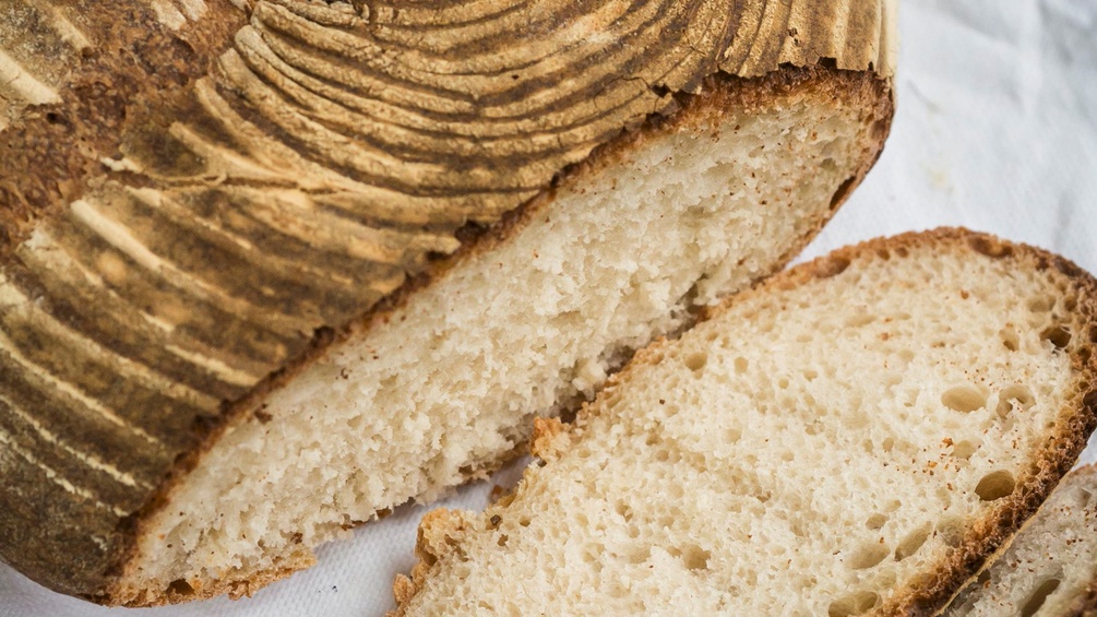 Weizenbrot aus Sauerteig