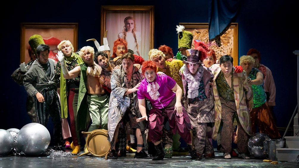 "Rigoletto" an der Oper Graz, Szenenausschnitt