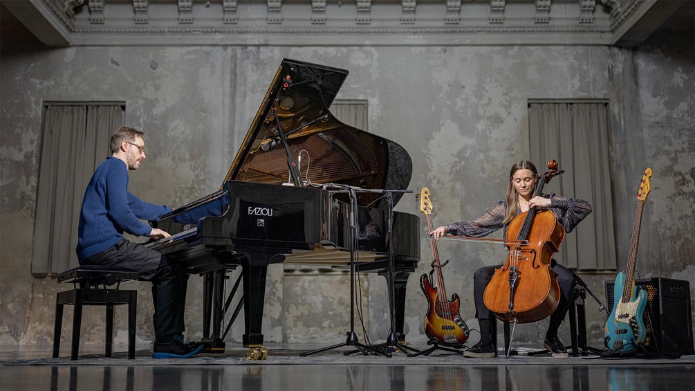 David Helbock und Julia Hofer