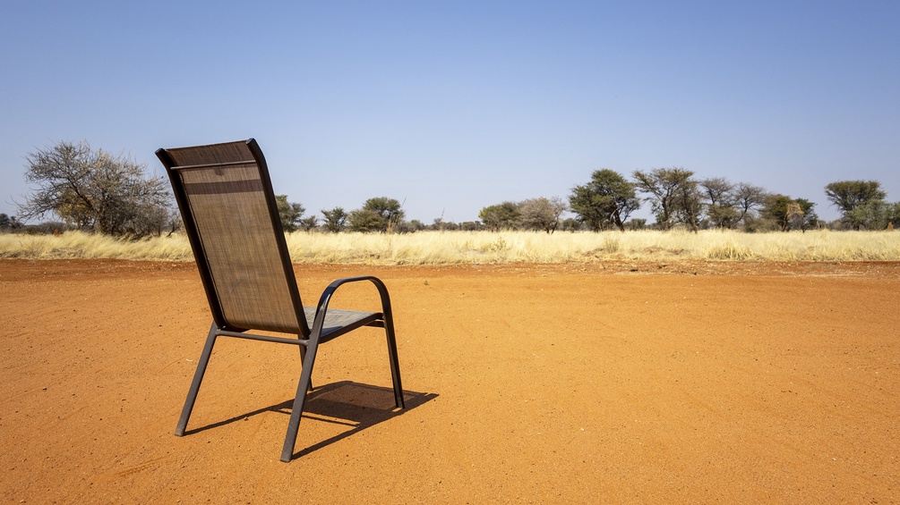 Outdoor-Sessel in Outjo, Namibia