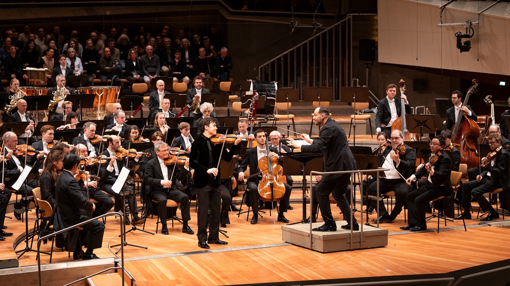 Andris Nelsons, Benjamin Beilman und die Berliner Philharmoniker
