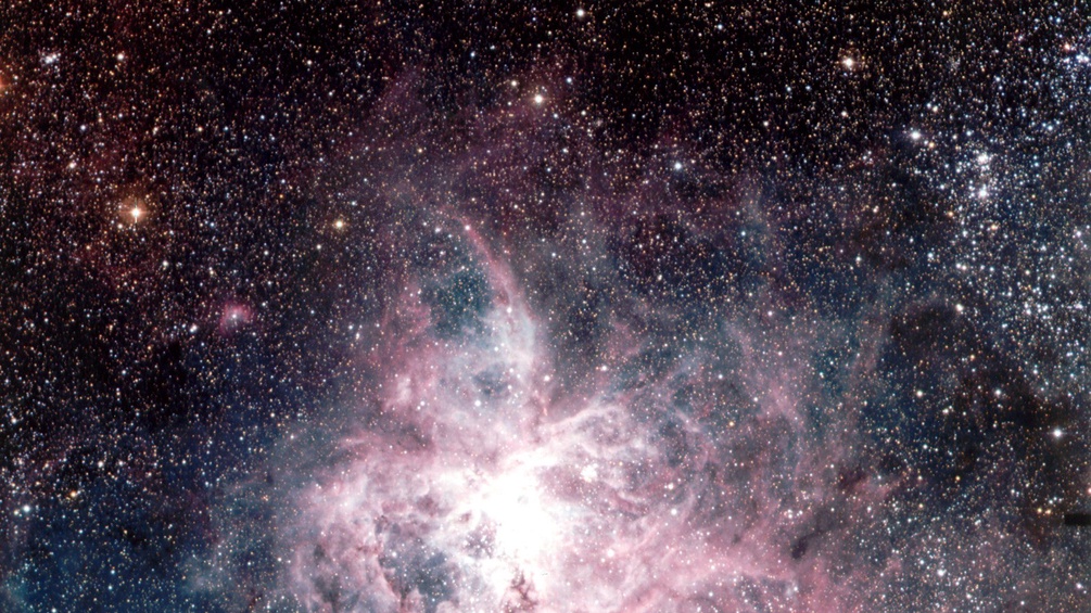 Aufnahme des "Tarantel-Nebels": 170 000 Lichtjahre von der Erde entfernt 