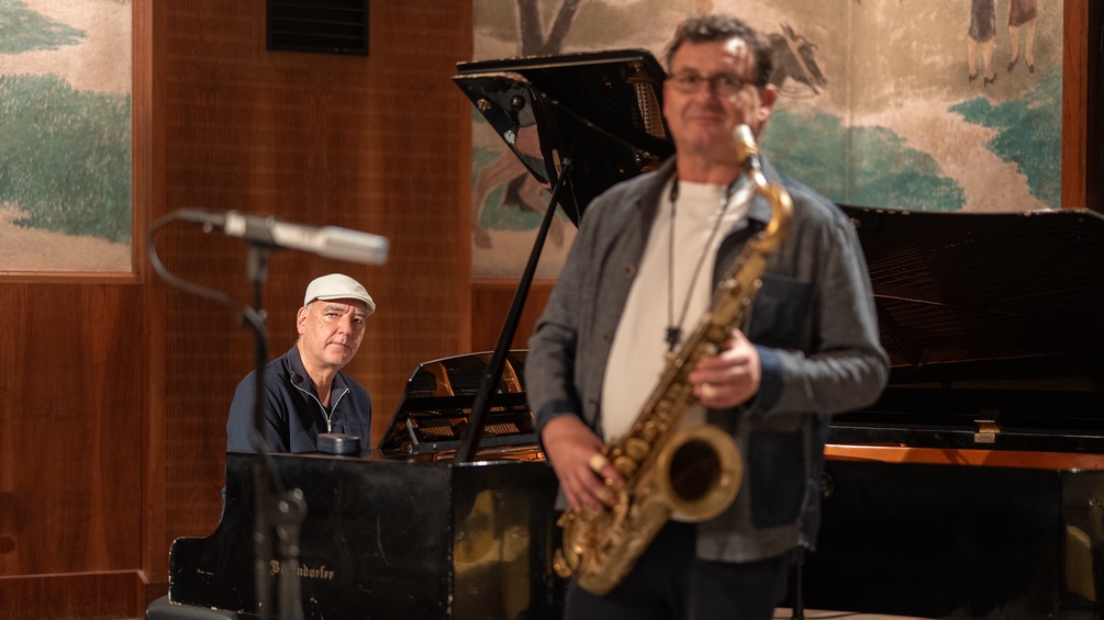 Oliver Kent und Herwig Gradischnig im ORF Radiokulturhaus
