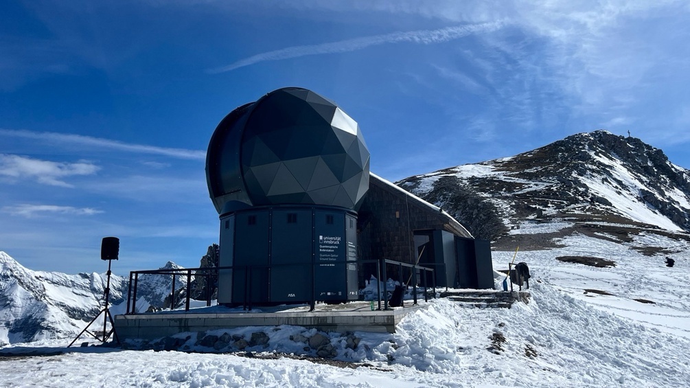 Die quantenoptische Bodenstation Marietta Blau