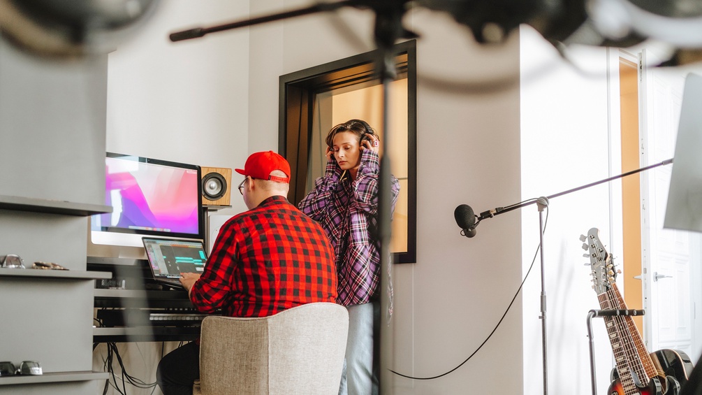 Im Heimstudio Musik aufnehmen