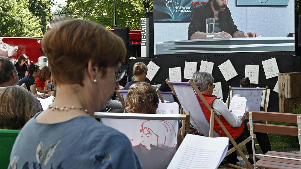 1. Lesetages des Ingeborg Bachmann-Preises im Rahmen der 47. Tage der deutschsprachigen Literatur in Klagenfurt