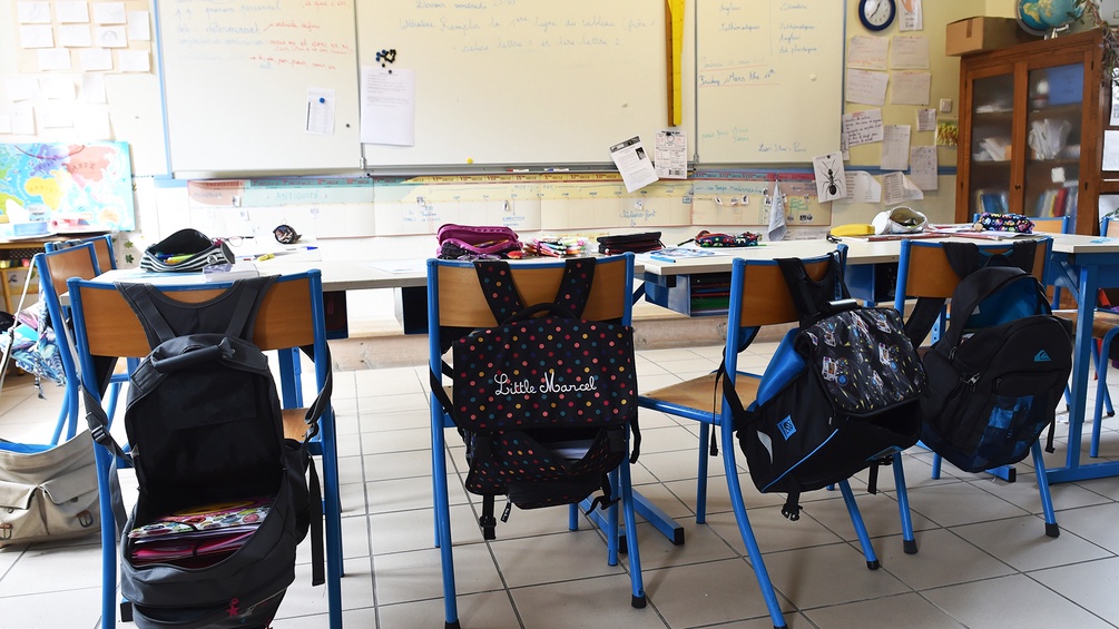 Französisches Klassenzimmer