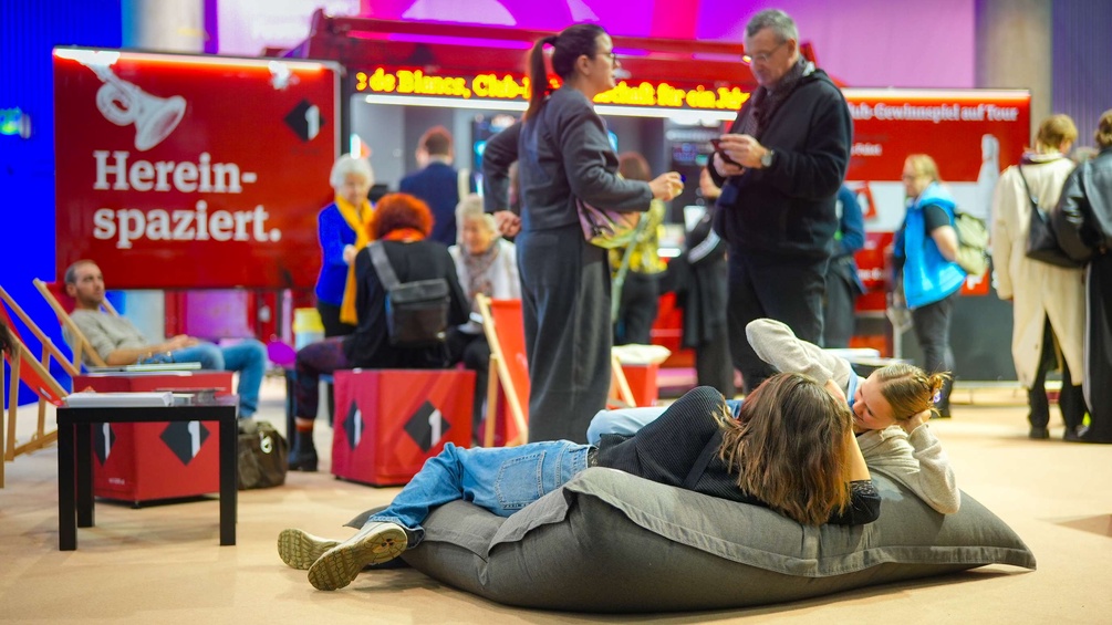 Die Ö1 Lounge auf der Buch Wien
