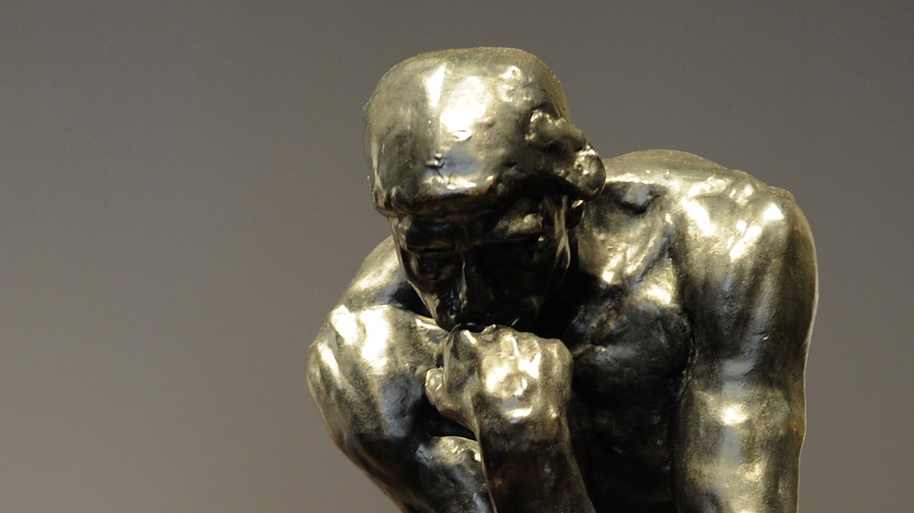 Auguste Rodin, "Der Denker"
