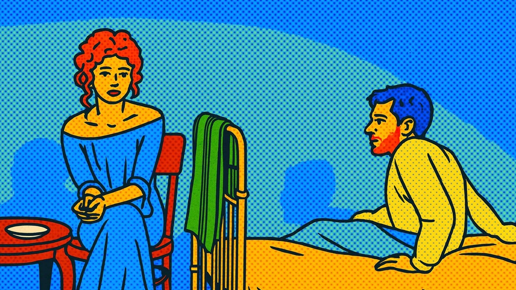 ORF KI-generierte Illustration: "Der Zauberberg"