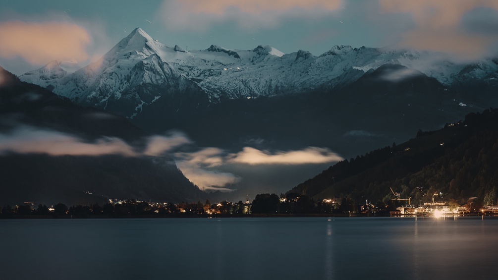 Lichtverschmutzung Kitzsteinhorn