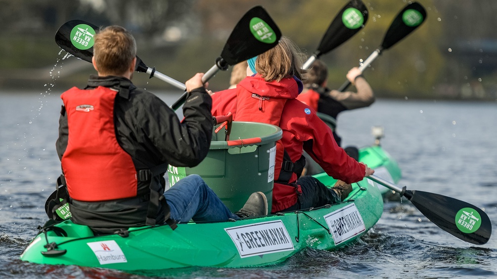 GreenKayak in Hamburg 