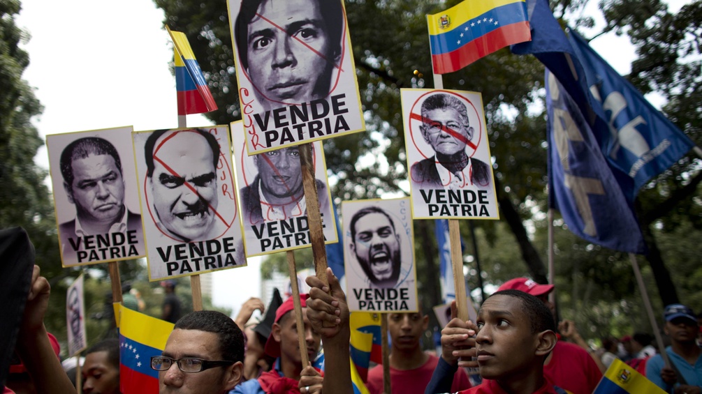 Demonstration in Venezuela