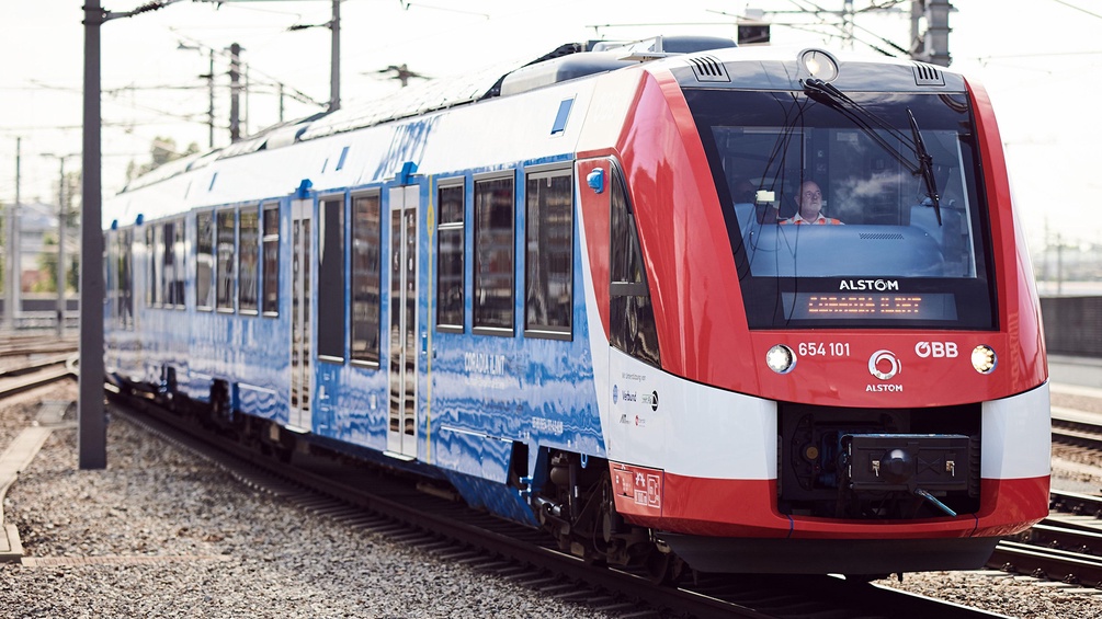 ÖBB testen erstmals Wasserstoffzug im Fahrgastbetrieb