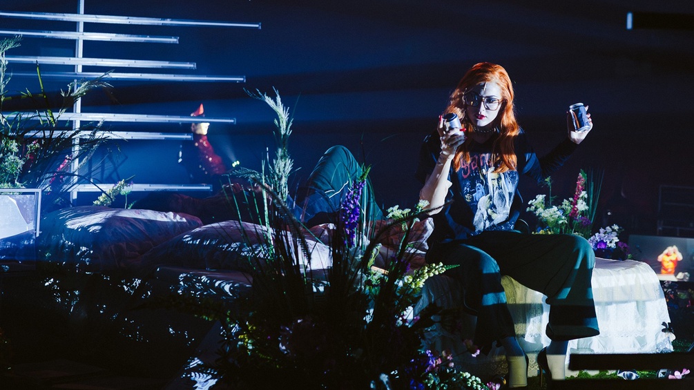 Musiktheater "Codeborn", Szenenausschnitt