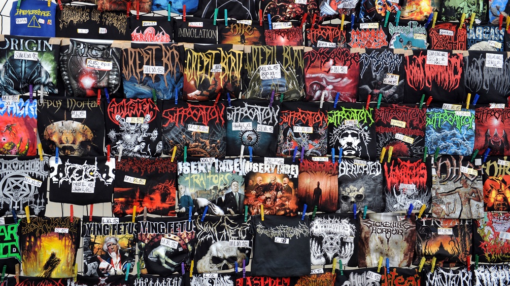 Heavy Metal Tshirts.