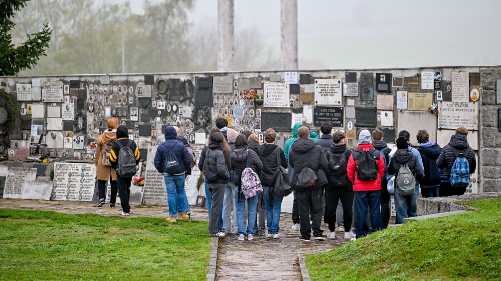 Schulklasse in Mauthausen